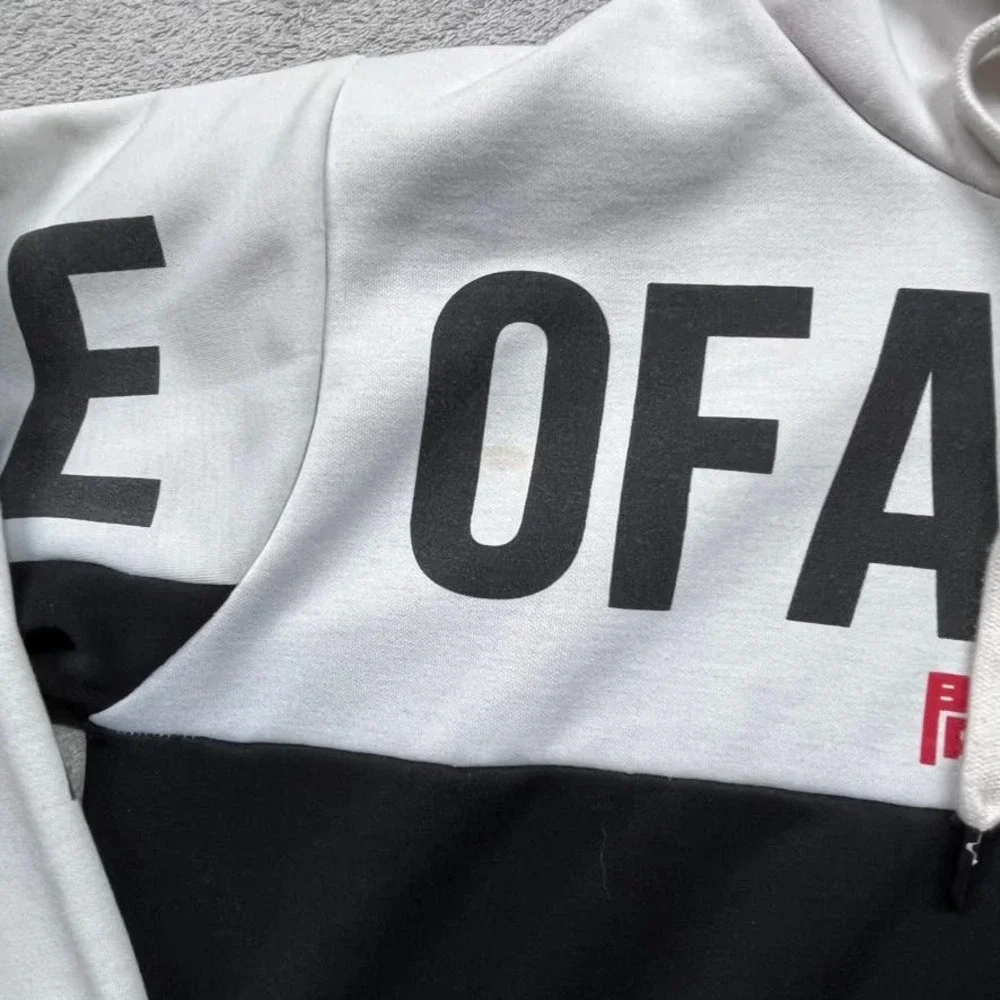 Rage of a Rebellion Hooded Sweater Hoodie Men‎ Large Color Block